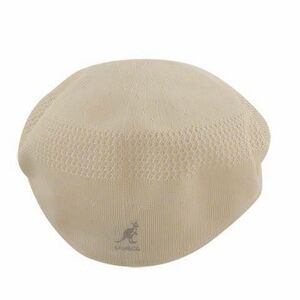 Kangol Tropic 504 Ventair Flat Cap Cream XL Made in Taiwan